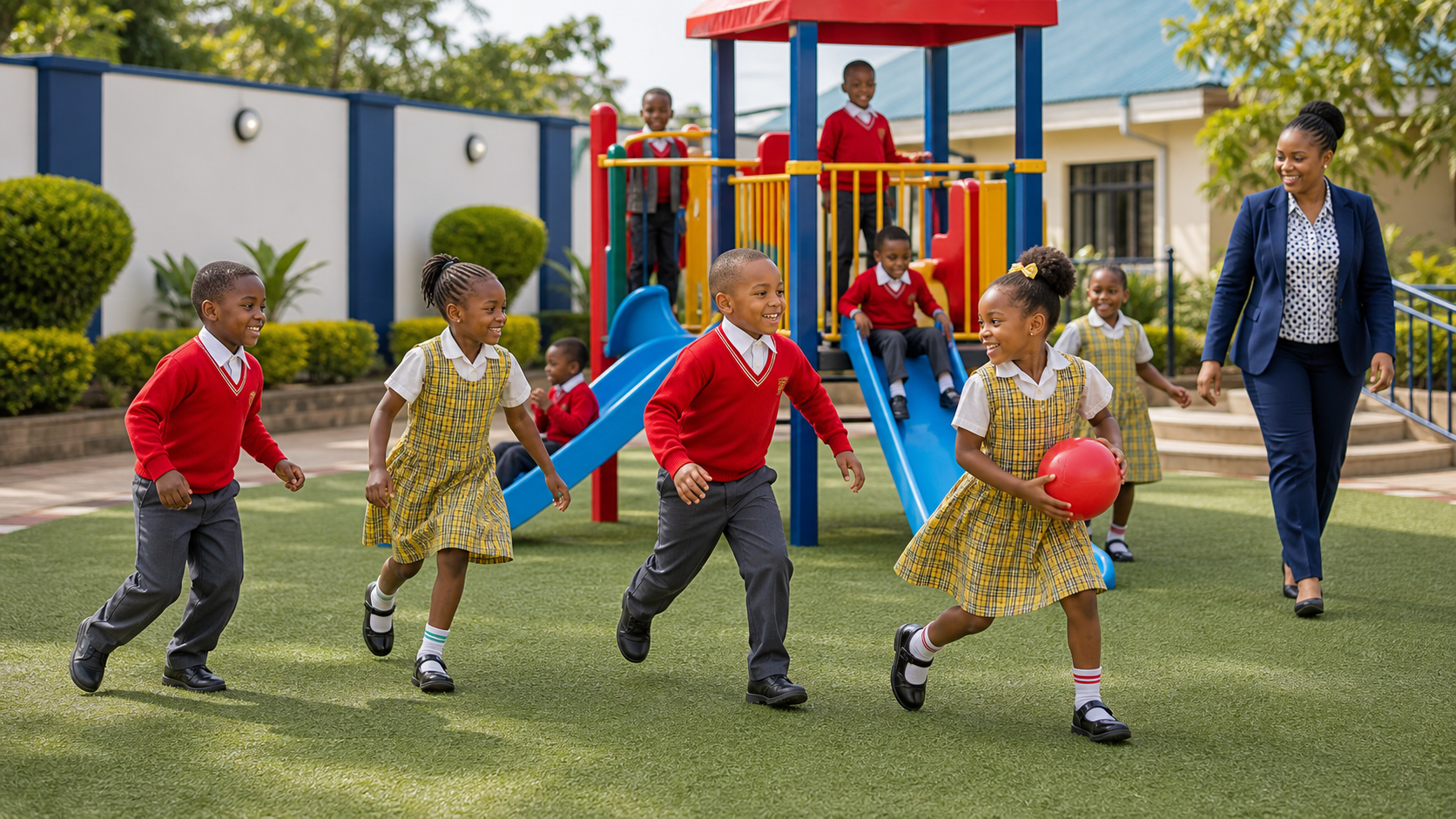 Playground time at Jayden Educational Centre